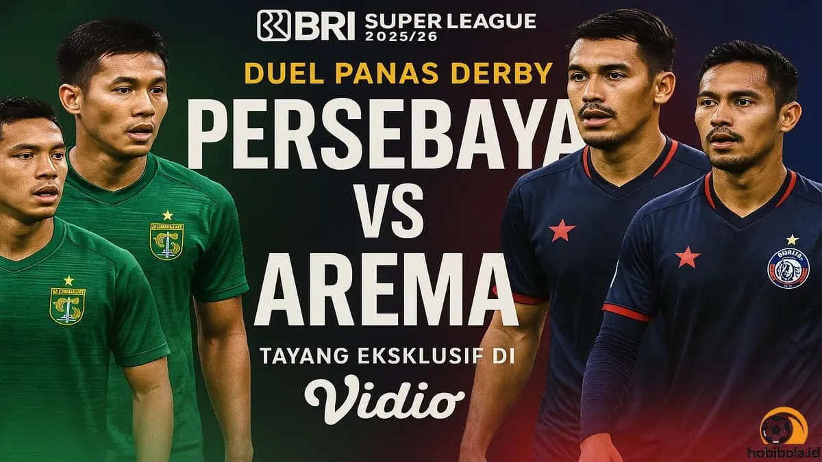 Duel Panas Derby Jawa Timur Persebaya Surabaya vs Arema FC