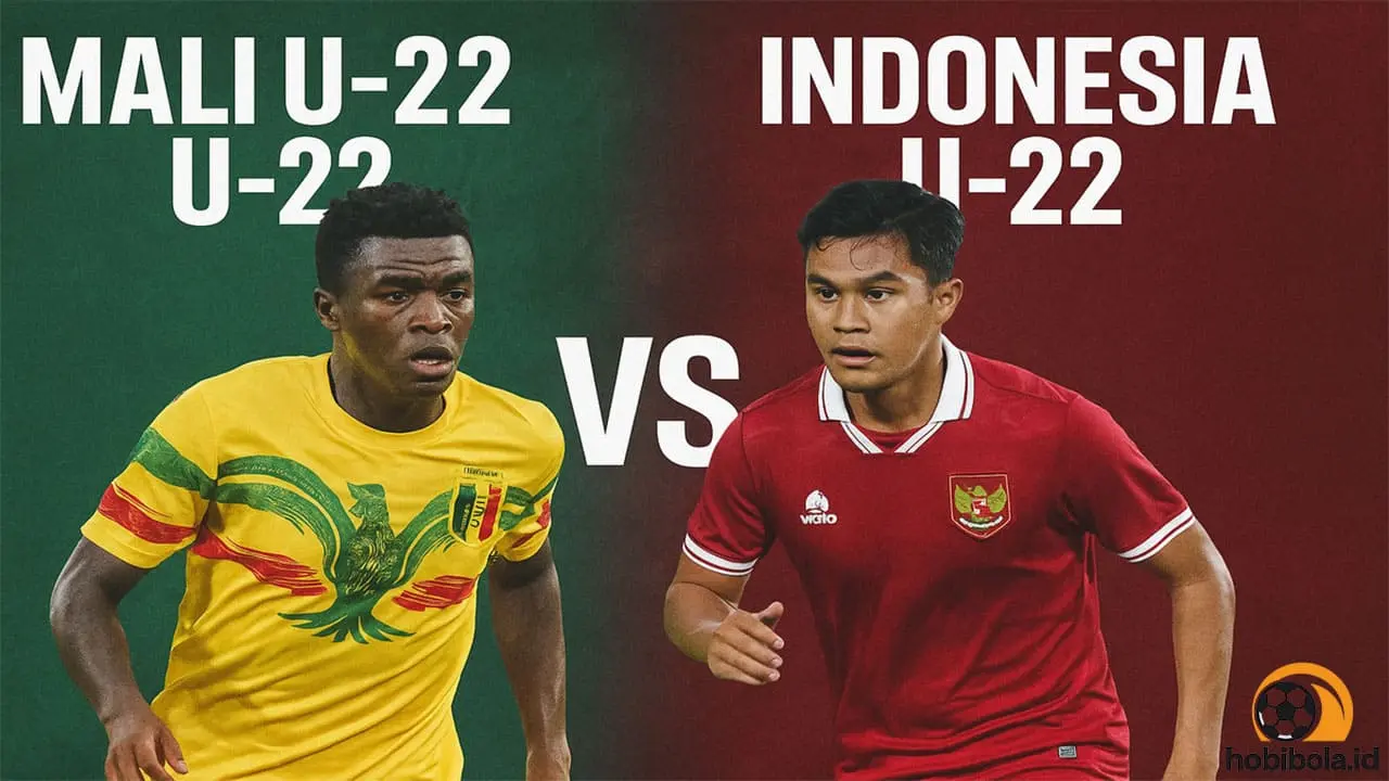 Jadwal Pertandingan Mali U-22 Vs Timnas Indonesia U-22 Selasa 18 November 2025