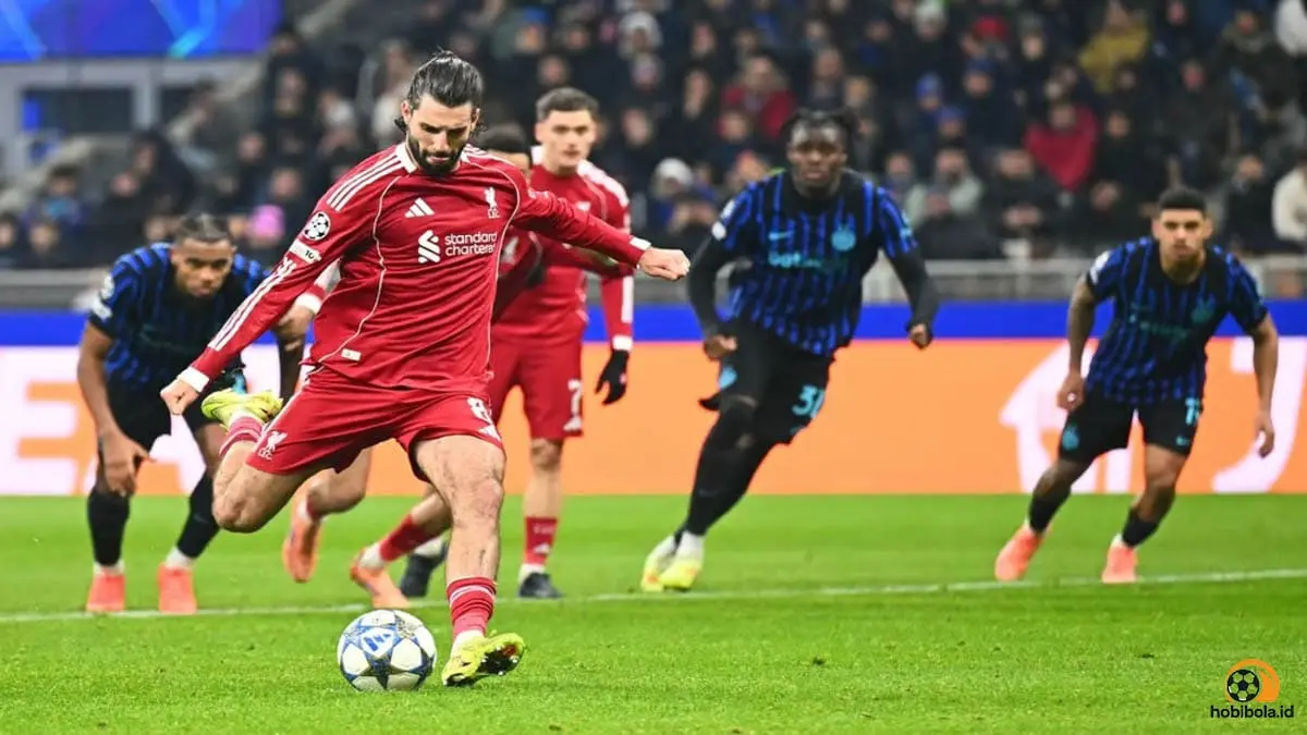 Inter Milan Kehilangan Kendali Usai Dua Pemain Cedera, Liverpool Ambil Alih Permainan
