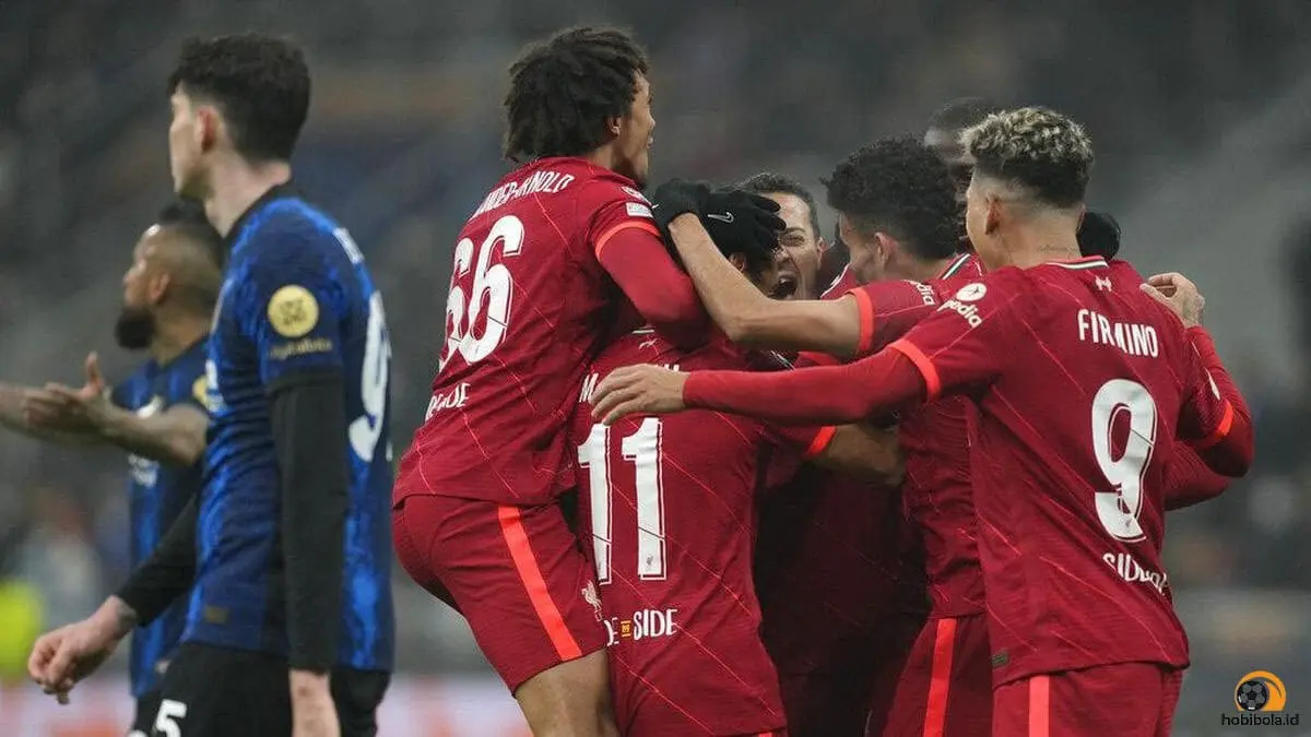 Inter Milan vs Liverpool Ujian bagi The Reds di Tengah Masalah Internal Klub
