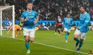 Napoli Melaju ke Final Piala Supercoppa Usai Singkirkan AC Milan 2-0, Conte Puji Mental Juara Timnya