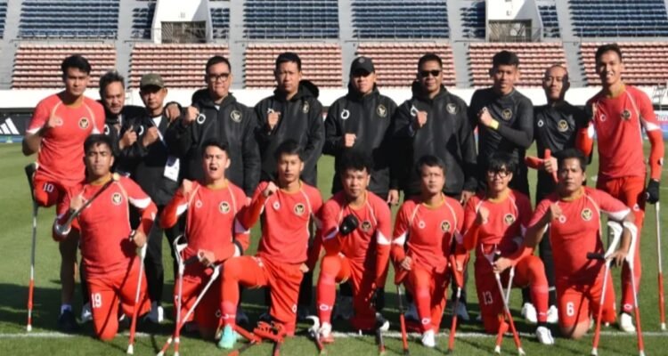 Timnas Sepak Bola Amputasi Indonesia ke Panggung Internasional