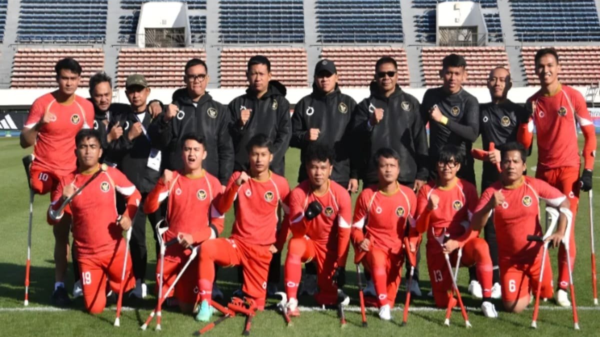 Timnas Sepak Bola Amputasi Indonesia ke Panggung Internasional