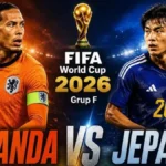 Prediksi Skor Bola Jepang vs Belanda di Piala Dunia 2026
